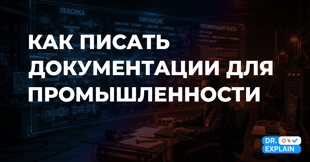 Пользовательская документация для промышленности: лексика, синтаксис, оптимизация текста