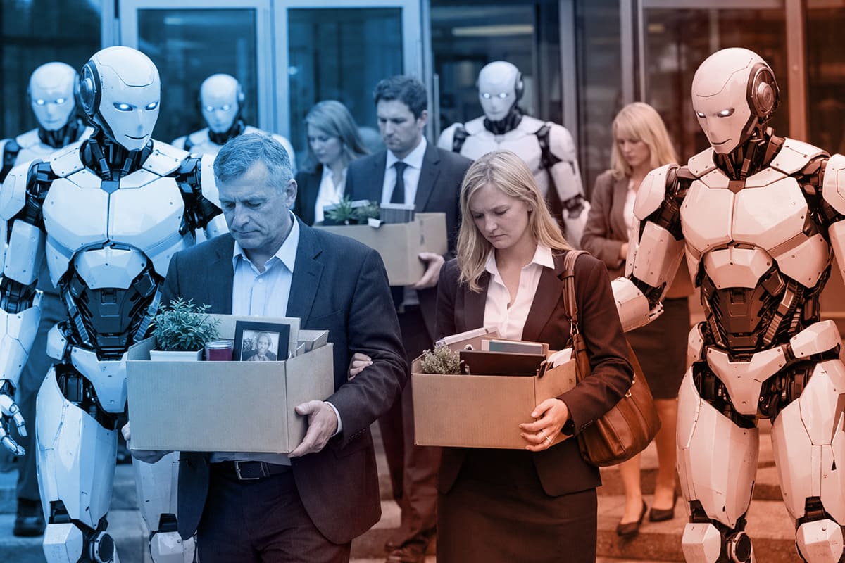 как ИИ заменяет людей