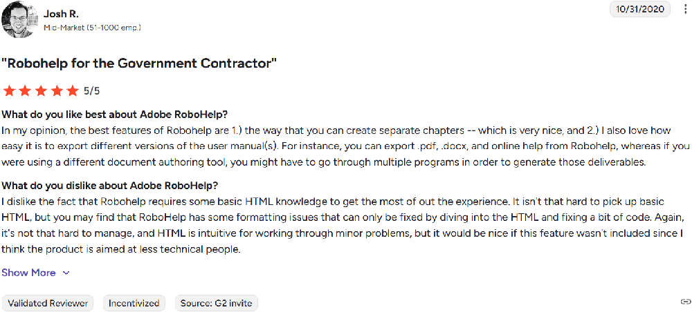 отзыв о программе Adobe RoboHelp
