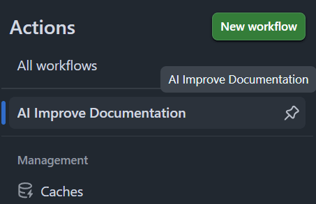 работа с Github Actions